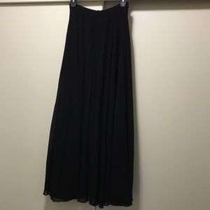 Black Maxi Skirt